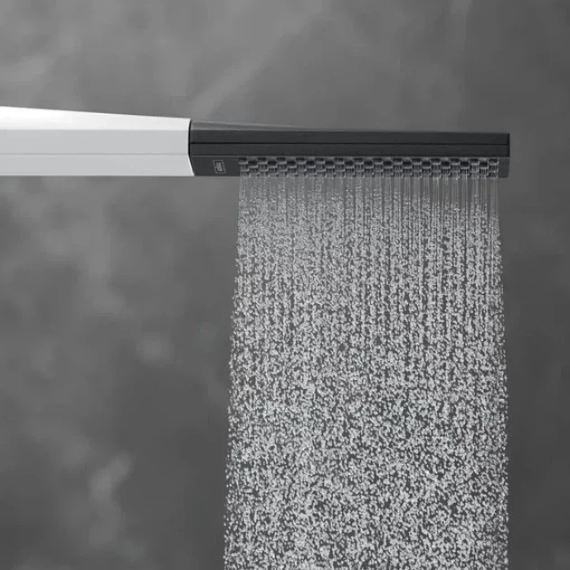Лейка для душа Hansgrohe Rainfinity 100 1jet пластик, белый матовый (26866700) - изображение 2