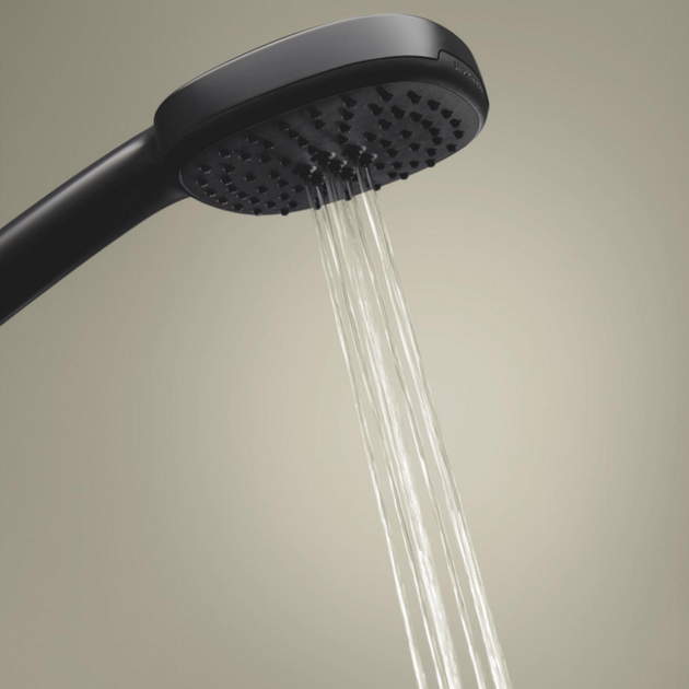Лейка для душа Grohe Tempesta Cube 110 пластик, черный матовый (267462433) - Фото 5 Лейка для душа Grohe Tempesta Cube 110 пластик, черный матовый (267462433) - изображение 5
