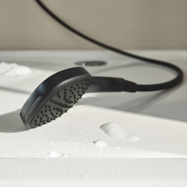 Лейка для душа Grohe Tempesta Cube 110 пластик, черный матовый (267462433) - Фото 7 Лейка для душа Grohe Tempesta Cube 110 пластик, черный матовый (267462433) - изображение 7