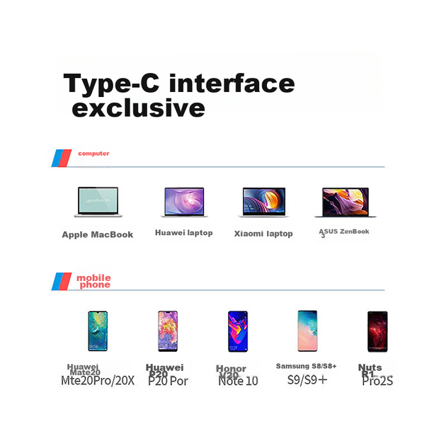 Хаб LinkStone Type-C HDMI/VGA 4K, для Apple/MacBook/iPhone/iPad/Huawei/TV - изображение 8
