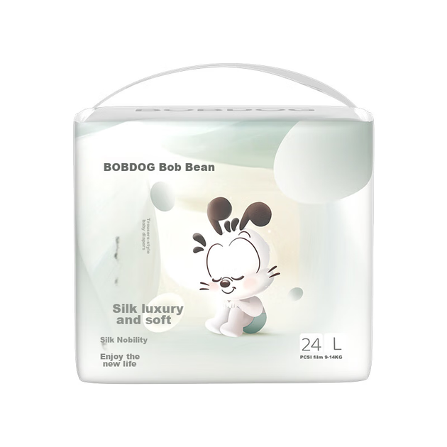 Подгузники-трусики BOBDOG Premium Silk L, 48шт, летние дышащие - изображение 4