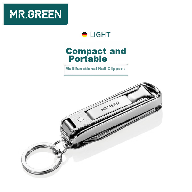 Кусачки для ногтей MR.GREEN Mr-1098SL многофункциональные складные, 6 дюймов - изображение 4
