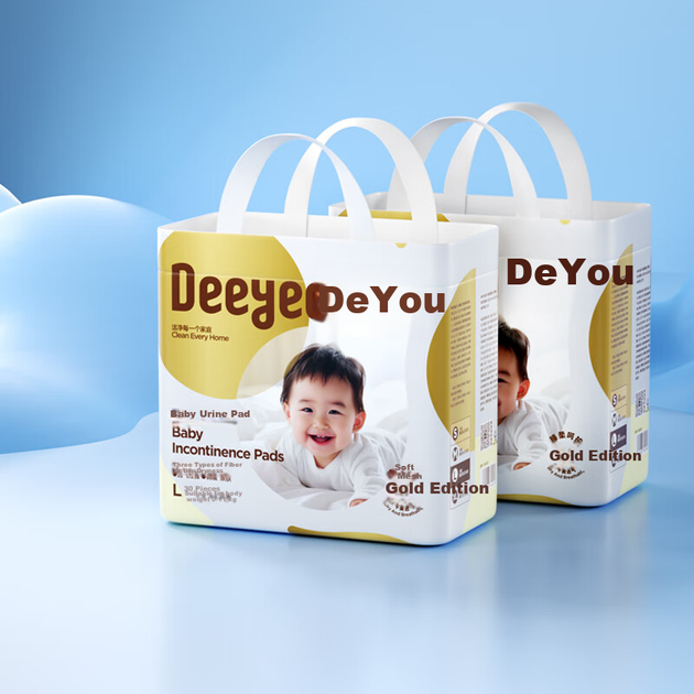 Пеленки одноразовые Deyou для кормления 60шт 45×60см - изображение 8