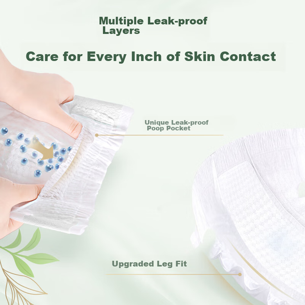 Підгузки Huggies Forest Whisper XL 30 штук, дуже великий розмір, дитячі, ультратонкі та дихаючі - изображение 8