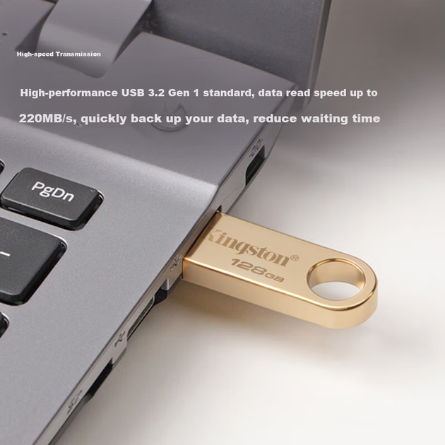 Флеш память USB Kingston DTSE9G3 128GB USB 3.2 Gen1 - изображение 3