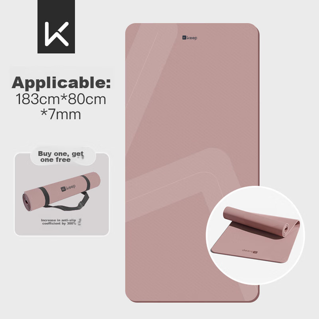 Коврик для йоги Keep 183×80см нескользящий - изображение 4