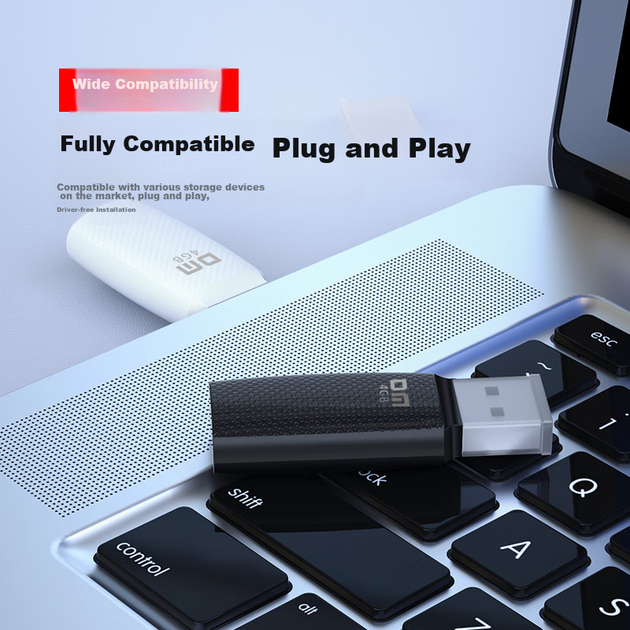 Флеш-накопитель DM Daimai 4 ГБ USB 2.0, модель PD203, компактный компьютерный USB-накопитель для аукциона, 5 штук в коробке. - изображение 6