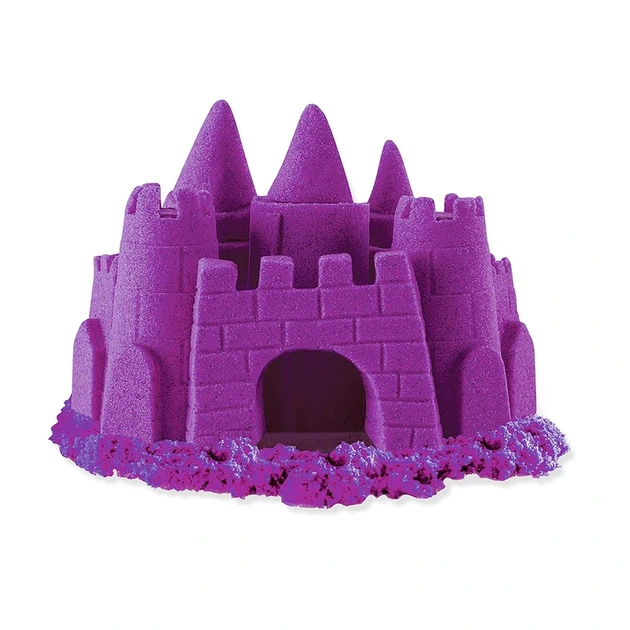 Пісок для дитячої творчості KINETIC SAND NEON (фіолетовий, 227г) - Фото 3 Пісок для дитячої творчості KINETIC SAND NEON (фіолетовий, 227г) - изображение 3