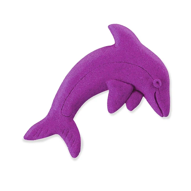 Пісок для дитячої творчості KINETIC SAND NEON (фіолетовий, 227г) - Фото 4 Пісок для дитячої творчості KINETIC SAND NEON (фіолетовий, 227г) - изображение 4