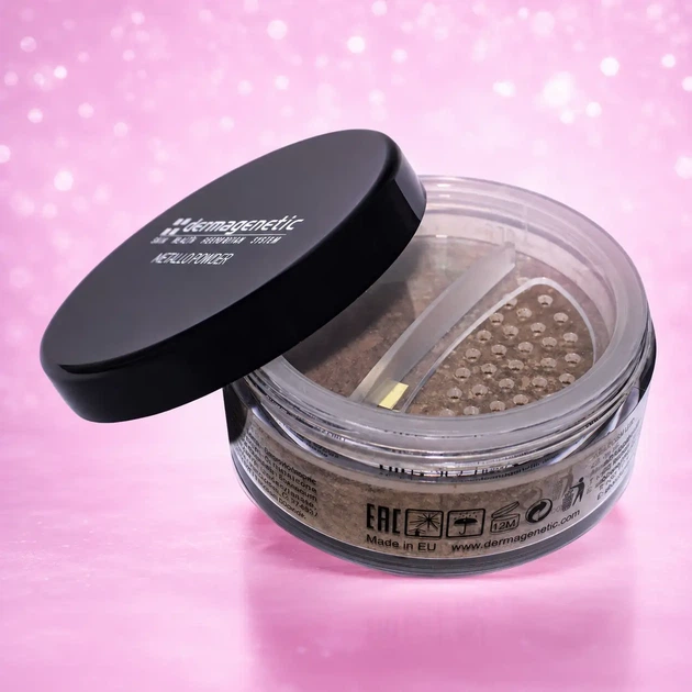 Минеральная рассыпчатая пудра Dermagenetic Metallo Powder Dark Shade темный оттенок 7 г - Фото 1 Минеральная рассыпчатая пудра Dermagenetic Metallo Powder Dark Shade темный оттенок 7 г - изображение 1