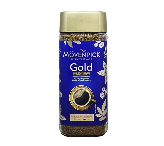 Кофе растворимый Movenpick Gold Original 200 г 100% арабика натуральная в стеклянной банке - изображение 4