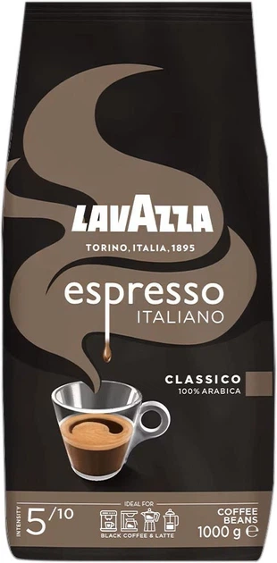 Кава в зернах Lavazza Espresso 500 г - Фото 1 Кава в зернах Lavazza Espresso 500 г - изображение 1
