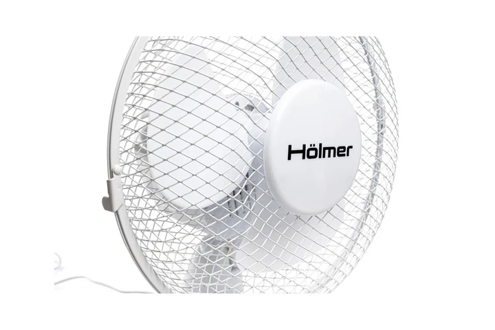 Вентилятор Holmer HFS-1209-1W Білий настільний - изображение 3