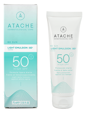 Сонцезахисна емульсія Atache Be Sun Light Emulsion SPF 50+ 75 мл - Фото 1 Сонцезахисна емульсія Atache Be Sun Light Emulsion SPF 50+ 75 мл - изображение 1