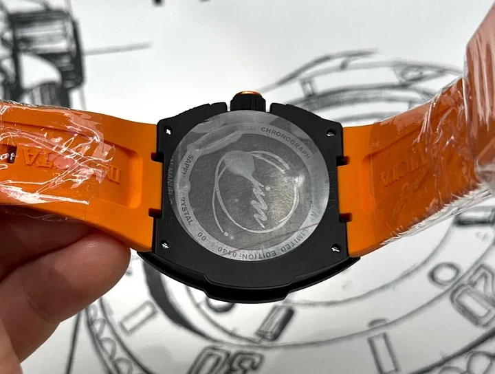 Часы Invicta 44415 JM Correa Titanium Sapphire Limited Edition Swiss 47 mm титановые - изображение 6