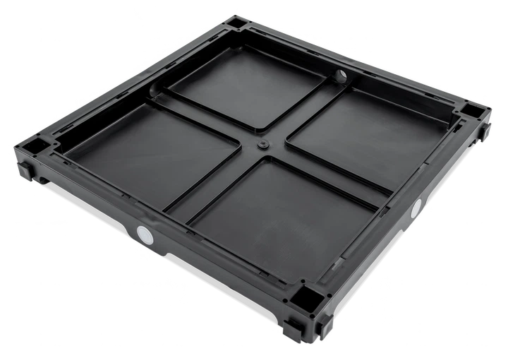 Модульный уличный ящик для растений Cultivo Grow Cube XL 123х82 см 847 л контейнер для цветов, овощей, фруктов с дренажем коричневый - изображение 9