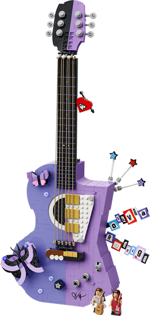 Zestaw klocków LEGO Editions Podwójna gitara Olivii Rodrigo 1228 elementów (43031) - Zdjęcie 2 Zestaw klocków LEGO Editions Podwójna gitara Olivii Rodrigo 1228 elementów (43031) - obraz 2