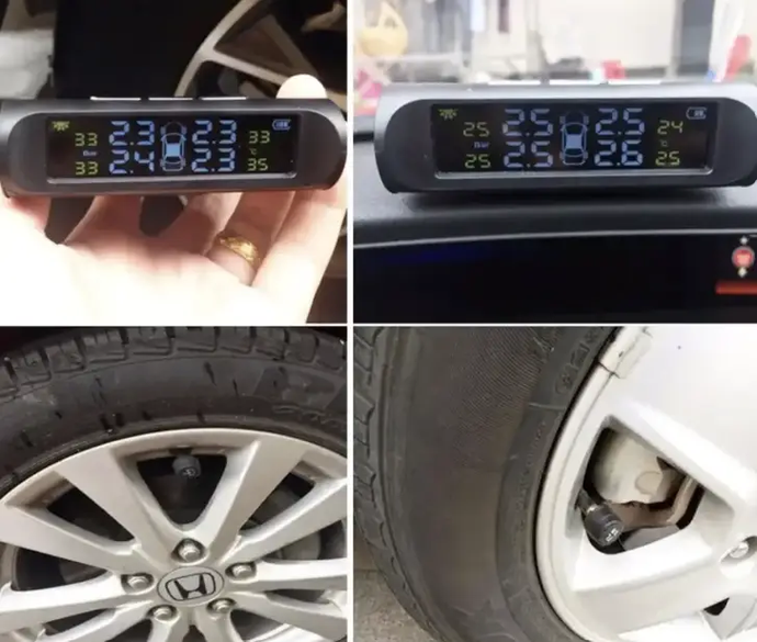 Датчик давления в шинах TPMS SOLAR 7582 с дисплеем - изображение 5