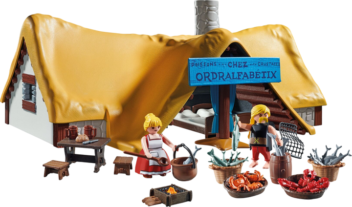 Ігровий набір фігурок Playmobil Asterix Хатина Ахігенікса 71266 (4008789712660) - Фото 2 Ігровий набір фігурок Playmobil Asterix Хатина Ахігенікса 71266 (4008789712660) - зображення 2