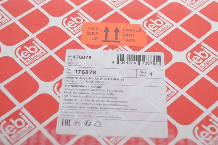 Комплект для заміни оливи АКПП Audi A4/A5/A6/A7 1.8-3.2 07-18 (+ олива) FEBI BILSTEIN 176878 - изображение 2