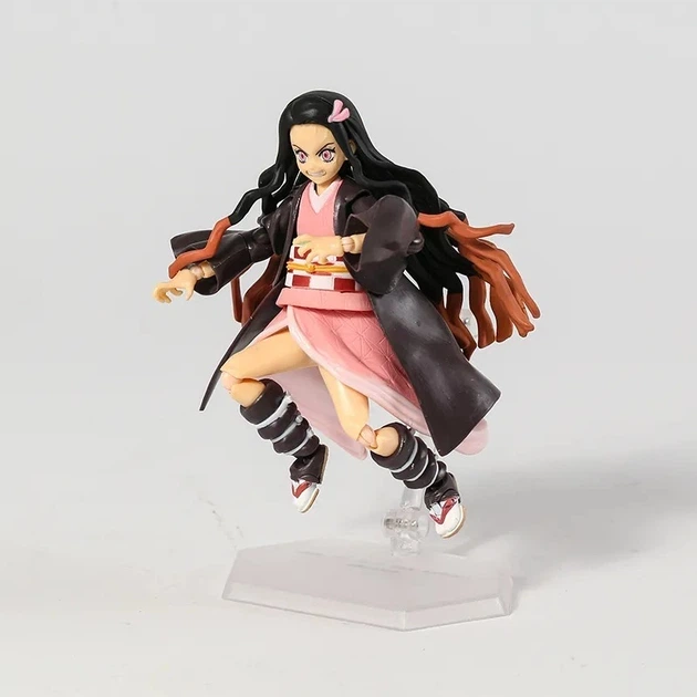 Коллекционная подвижная аниме-фигурка Demon Slayer: Nezuko Kamado - Клинок рассекающих демонов Незуко, 14 см - изображение 7