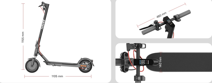 Электросамокат NAVEE E25 Pro 300 Вт запас хода 25 км городской (EasyRide 25 Pro-E) - изображение 8