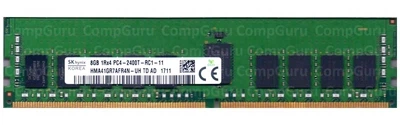 Оперативна пам'ять для сервера SK hynix 8GB DDR4 2400MHz RDIMM 1Rx4 (HMA41GR7AFR4N-UH) - Фото 1 Оперативна пам'ять для сервера SK hynix 8GB DDR4 2400MHz RDIMM 1Rx4 (HMA41GR7AFR4N-UH) - зображення 1