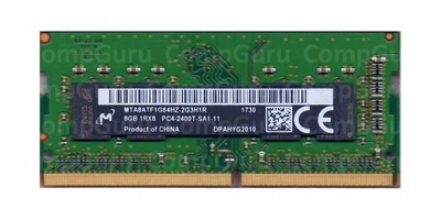 Оперативная память для ноутбука Micron 8GB DDR4 2400MHz SO-DIMM 1Rx8 (MTA8ATF1G64HZ-2G3H1R) код CG-439684619 - Фото 1 Оперативная память для ноутбука Micron 8GB DDR4 2400MHz SO-DIMM 1Rx8 (MTA8ATF1G64HZ-2G3H1R) код CG-439684619 - изображение 1