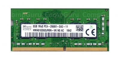 Оперативна пам'ять для ноутбука SK hynix 8GB DDR4 2666MHz SO-DIMM 1Rx8 (HMA81GS6DJR8N-VK) код CG-380884380 - Фото 1 Оперативна пам'ять для ноутбука SK hynix 8GB DDR4 2666MHz SO-DIMM 1Rx8 (HMA81GS6DJR8N-VK) код CG-380884380 - зображення 1