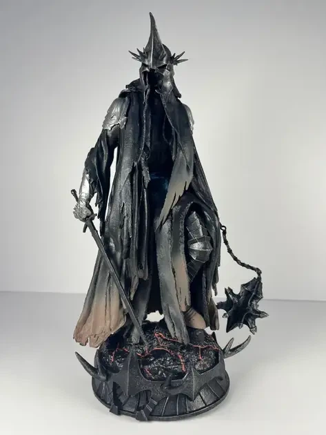 Колекційна фігурка Назгул — Залізний Король-Чаклун з Ангмару Witch-King of Angmar із The Lord of the Rings / Володар Перснів 26 см - Фото 10 Колекційна фігурка Назгул — Залізний Король-Чаклун з Ангмару Witch-King of Angmar із The Lord of the Rings / Володар Перснів 26 см - зображення 10