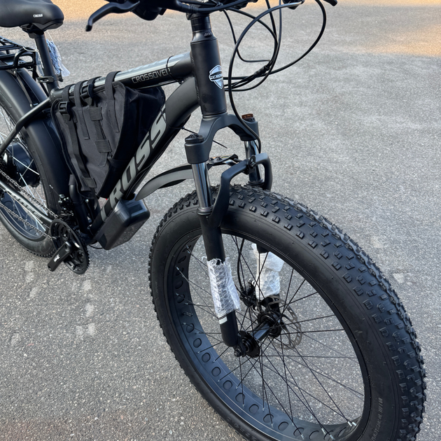 Велосипед с Е-комплектом 26*4.0" Crossover 48 В 1200Вт MXUS 40 Ah/ до 105 км запас хода+дисплей LSD-10+Pas-асистент+круиз контроль - изображение 3