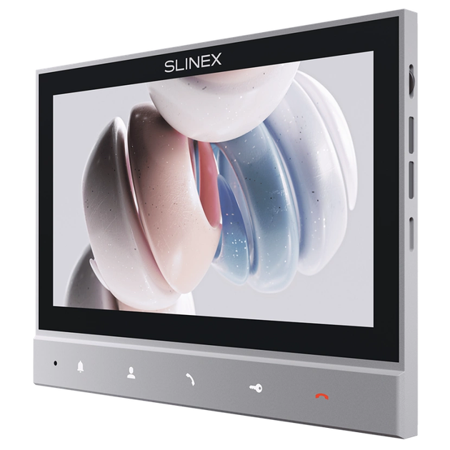 Комплект відеодомофона Slinex SK 7 Cloud Grey з панеллю виклику ML-17HD Graphite Wi-Fi Full HD - зображення 2