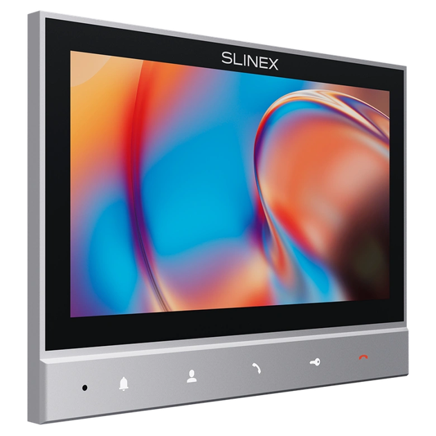 Комплект відеодомофона Slinex SK 7 Cloud Grey з панеллю виклику ML-17HD Graphite Wi-Fi Full HD - зображення 3