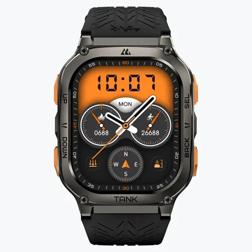 Смарт-годинник Kospet Tank M3 Ultra, Black - зображення 2