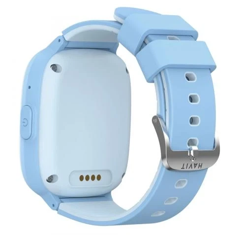 Смарт-годинник дитячий Havit KW11, Blue (HV-KW11) - Фото 4 Смарт-годинник дитячий Havit KW11, Blue (HV-KW11) - зображення 4
