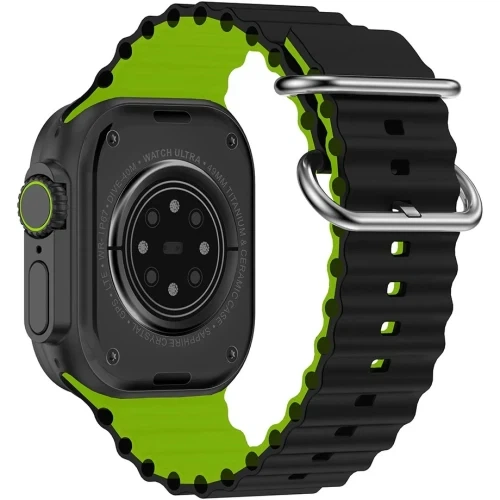 Смарт-годинник Media-Tech Fusion, Black-Green (MT872) - зображення 4
