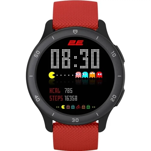 Смарт-годинник 2E Motion GT2, Black/Red, 47 мм (2E-CWW21BKRD-WS) - Фото 2 Смарт-годинник 2E Motion GT2, Black/Red, 47 мм (2E-CWW21BKRD-WS) - зображення 2