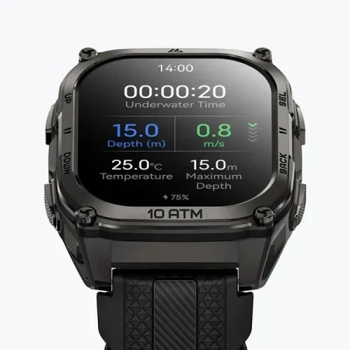 Смарт-часы Kospet Tank M4C, Black - изображение 6