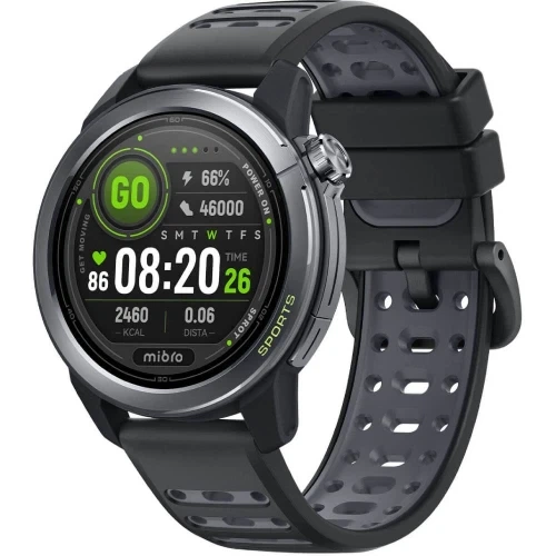 Смарт-часы Mibro GS Active2, Dark Grey (XPAW024D) - Фото 1 Смарт-часы Mibro GS Active2, Dark Grey (XPAW024D) - изображение 1