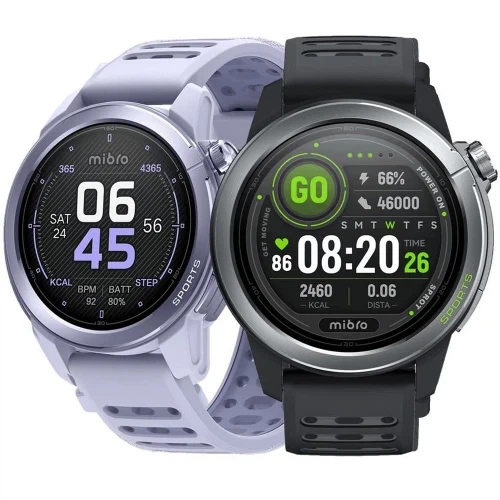 Смарт-часы Mibro GS Active2, Dark Grey (XPAW024D) - Фото 4 Смарт-часы Mibro GS Active2, Dark Grey (XPAW024D) - изображение 4