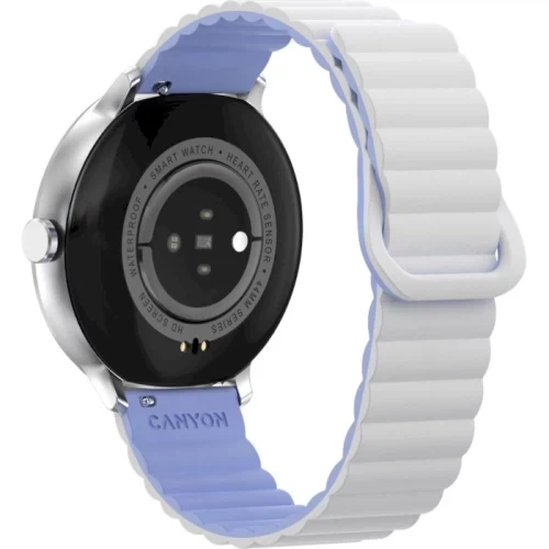 Смарт-часы Canyon SW-69 "Jacky", White/Blue (CNS-SW69WB) - Фото 4 Смарт-часы Canyon SW-69 "Jacky", White/Blue (CNS-SW69WB) - изображение 4