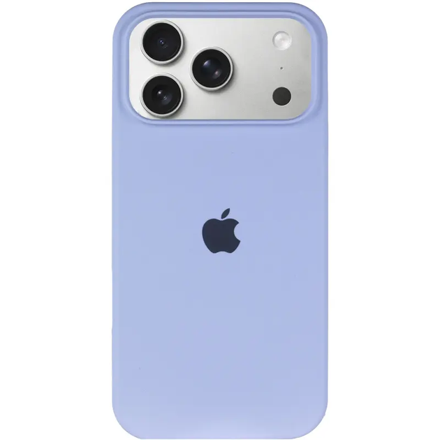 Силіконовий чохол для iPhone 17 Pro Lilac Blue FULL 75465 - Фото 1 Силіконовий чохол для iPhone 17 Pro Lilac Blue FULL 75465 - зображення 1