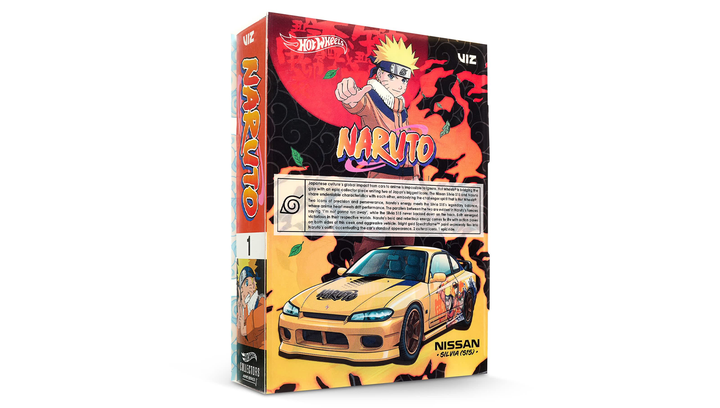 ミニカー Hot Wheels x NARUTO Nissan Silvia (S15) Машинка Premium Hot Wheels Naruto Nissan Silvia (S15) Mattel