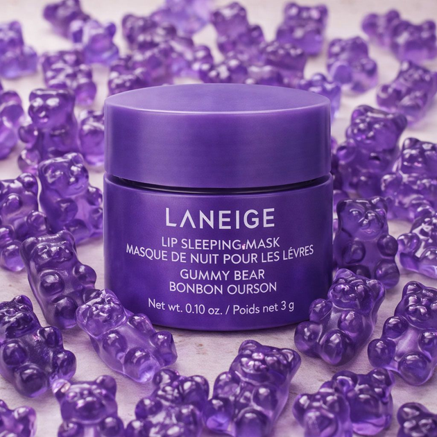 Нічна маска для губ Laneige Lip Sleeping Mask Gummy Bear, 3 г - зображення 3