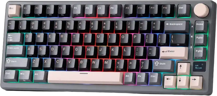 Клавіатура дротова RK ROYAL KLUDGE RK-M75 Phantom Gaming Beige Switch (RK-M75-PHNTM-BEGSW-US) - зображення 2