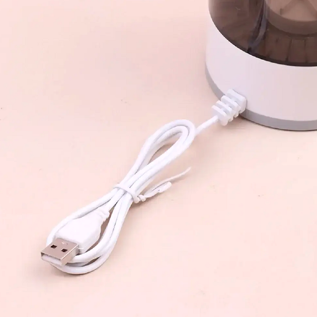 Очиститель кистей для макияжа USB 8 Вт 7000 об/мин для дома белый TRM-432 - изображение 8