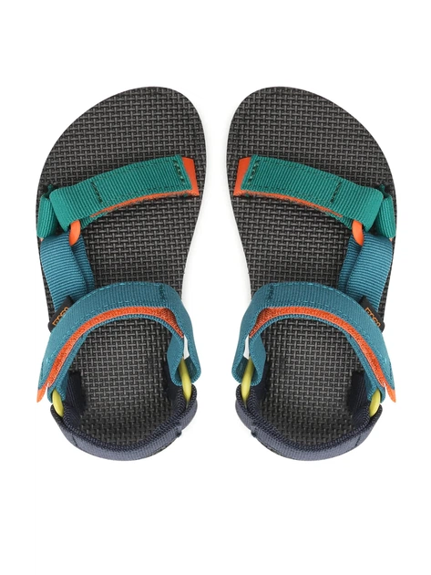 Дитячі сандалі Teva Original Universal 1116656C босоніжки на липучках чорні з синім Розмір 31 - изображение 4