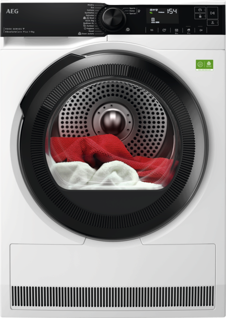 Сушильна машина AEG 9000 AbsoluteCare Plus TR9394CE - Фото 1 Сушильна машина AEG 9000 AbsoluteCare Plus TR9394CE - зображення 1