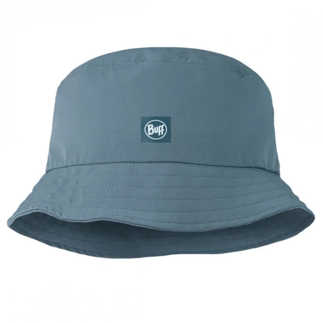 Панама Buff Adventure Bucket Hat solid stone blue L/XL (100082171) - Фото 1 Панама Buff Adventure Bucket Hat solid stone blue L/XL (100082171) - изображение 1