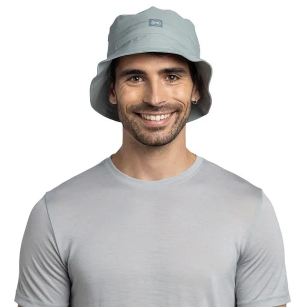 Панама Buff Adventure Bucket Hat Solid flint L/XL (100080691) - изображение 4